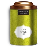Te-A-Me Tulsi Spice Mix Infusion Tea Tin, 50 Gms | Superior Blend Containing Tulsi, Cardamom, Ginger Spice, Cinnamon Spice, Blackpepper Spice, Clove Spice