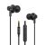Ptron Pride Lite Hbe (High Bass Earphones) In-Ear Wired Headphones With In-Line Mic, 10Mm Powerful Driver For Stereo Audio, Noise Cancelling Headset With 1.2M Tangle-Free Cable & 3.5Mm Aux – (Black)
