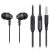 Modernista Dopeplugs High Bass In Ear Wired Earphones With Mic, Black