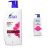 Head & Shoulders Smooth And Silky Anti Dandruff Shampoo, 1L & Head & Shoulders , Anti Dandruff Shampoo + Conditioner, Smooth & Silky, 1 L