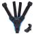 Action Pro (Made In India) Helmet Chin Mount, Motorcycle Helmet Strap Compatible With Gopro Hero 9 8 7 6 5 4 3+ 3 Sjcam (Blue)