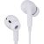 Ambrane Wired Earphones With In-Line Mic For Clear Calling, 12Mm Dynamic Drivers For Boostedbass™, 3.5Mm Jack, Multi-Functional Controller (Stringz 74, White)
