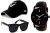 Puthak Combo Pack Of 3 Stylish Dial Watch, Stylish Sport Baseball Cap & Stylish Aviator Wayfarer Sunglass For Men’S And Boy’S (Pack Of 3) Pthk-1730
