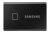 Samsung T7 Touch 2Tb Up To 1,050Mb/S Usb 3.2 Gen 2 (10Gbps, Type-C) External Solid State Drive (Portable Ssd) Black (Mu-Pc2T0K)