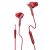 Zebronics Zeb-Bro In Ear Wired Earphones With Mic, 3.5Mm Audio Jack, 10Mm Drivers, Phone/Tablet Compatible.(Red)