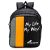 Chris & Kate 42Ltr Black-Yellow Comfortable Casual Backpack