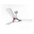 Havells Enticer Art 1200Mm Decorative, Dust Resistant, High Power In Low Voltage (Hplv), High Speed Ceiling Fan (Pearl White Chrome, Pack Of 2)