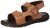Amazon Brand – Symbol Men’S Open Footwear Tan Leather Ankle Strap-9 Uk