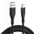 Boat Type C A325 Tangle-Free, Sturdy Type C Cable With 3A Rapid Charging & 480Mbps Data Transmission(Black)