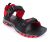 Sparx Men Ss-520 Black Red Floater Sandals