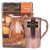 Crockery Wala And Company Embossed Pure Copper Jug , 1500 Ml