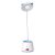 Pigeon Pixo Rechargeable Led Reading Lamps With Flicker-Free Usb Charging Touch 3 Stage Dimming, 14716 (White, Medium)
