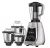Havells Silencio 4 Jar Mixer Grinder With 5 Patented Technology, Hvdc Low Noise Motor, Double Layer Steel Jar, Digital Display With Pre-Set Options, Triple Safety Protection And 2 Litre Jar-Grey Black